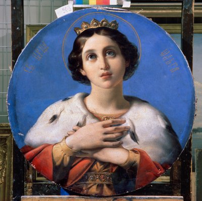 Santa Olga, Principessa di Kiev da Petr Mikhailovich Shamshin