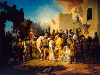 Lo zar Ivan IV conquista Kazan nel 1552 da Petr Mikhailovich Shamshin