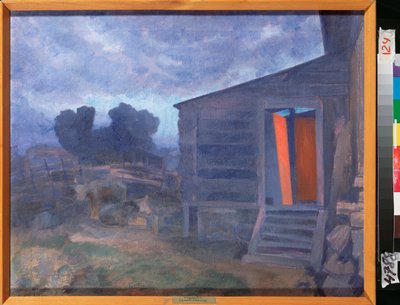 Paesaggio blu da Petr Savvic Utkin