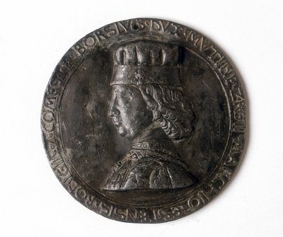 Medaglia raffigurante Borso d