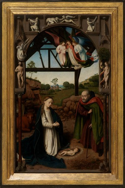 Adorazione del Bambino Gesù da Petrus Christus