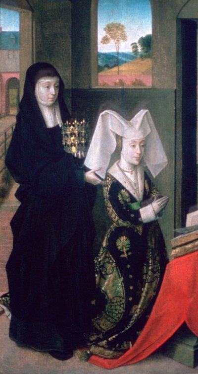 Isabella del Portogallo con Sant