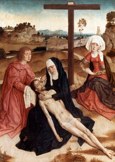 Compianto sul Cristo morto da Petrus Christus