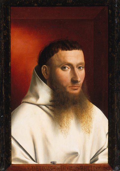 Ritratto di un certosino da Petrus Christus