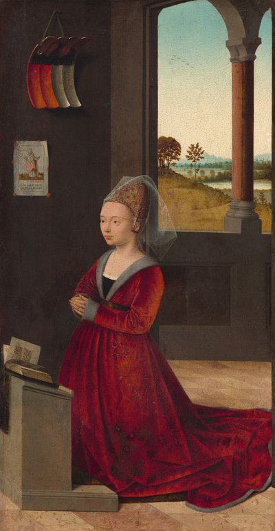 Ritratto di una Donatrice da Petrus Christus