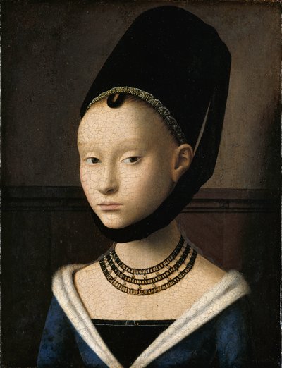 Ritratto di una giovane donna da Petrus Christus