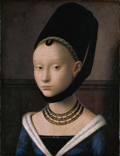 Ritratto di una giovane donna da Petrus Christus