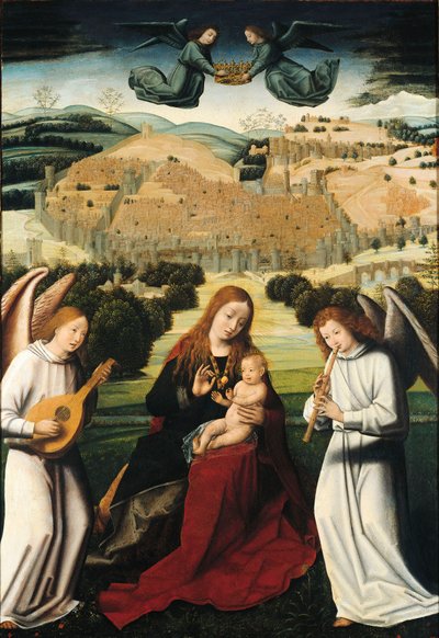 La Vergine di Granada, di Petrus Christus (1410-1475/1476) da Petrus Christus