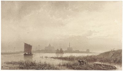 Veduta di Veere da Petrus Franciscus Greive