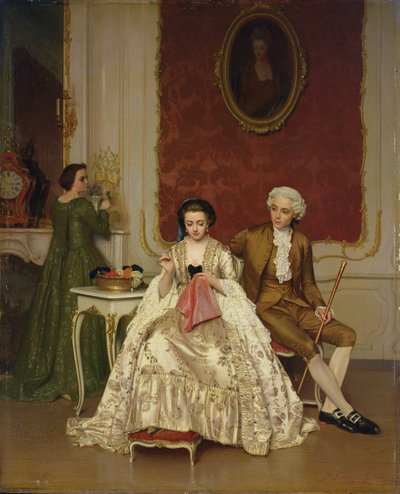 Gelosia, 1861 da Petrus Renier Hubertus Knarren