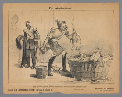 Un atto di amicizia da Petrus van Geldorp