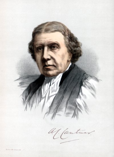 Archibald Campbell Tait, Arcivescovo di Canterbury, c1890 da Petter and Galpin Cassell