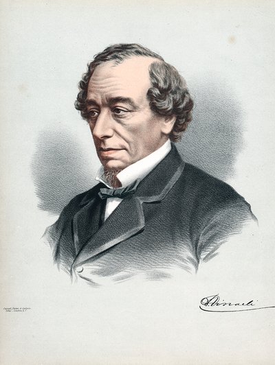 Benjamin Disraeli, 1° Conte di Beaconsfield, statista conservatore britannico da Petter and Galpin Cassell