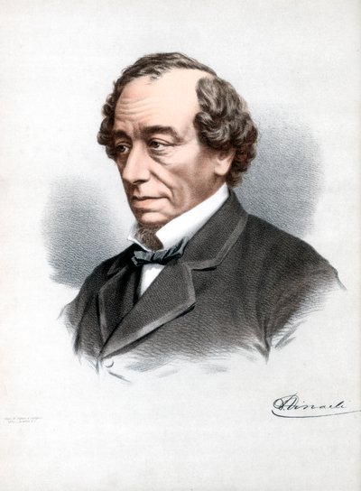 Benjamin Disraeli, 1º conte di Beaconsfield, statista conservatore britannico da Petter and Galpin Cassell