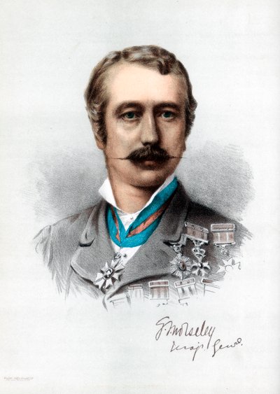 Garnet Joseph Wolseley, 1° Visconte Wolseley, soldato britannico nato in Irlanda da Petter and Galpin Cassell