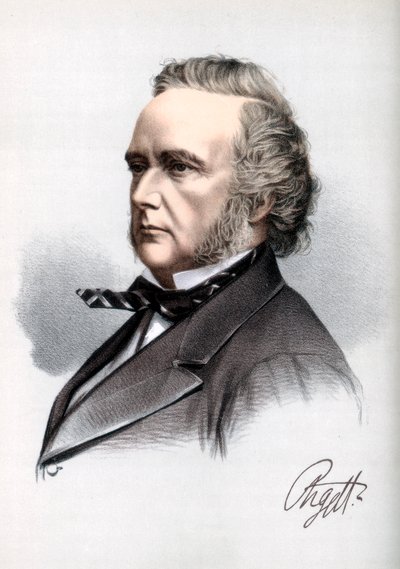 George Campbell, 8º Duca di Argyll, politico e scrittore liberale scozzese, c1890 da Petter and Galpin Cassell