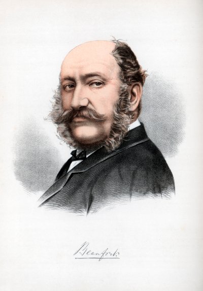 Henry Somerset, 8º Duca di Beaufort, pari, soldato e politico britannico, c1890 da Petter and Galpin Cassell