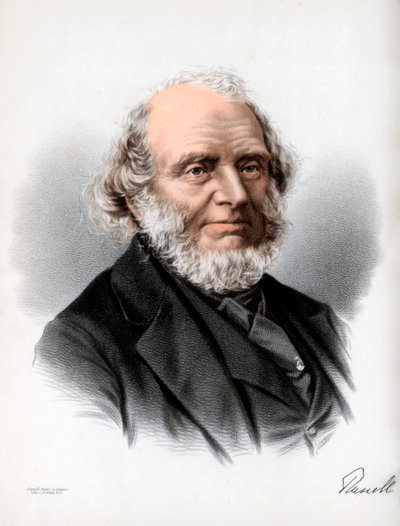 John Russell, 1° Conte Russell, politico Whig e Liberale inglese, c1890 da Petter and Galpin Cassell