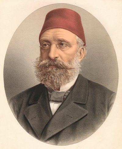 Midhat Pasha, fine XIX secolo da Petter and Galpin Cassell