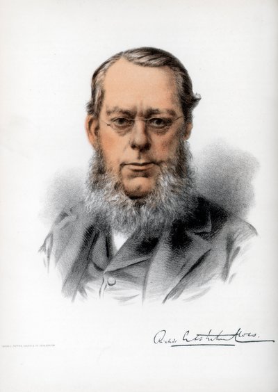 Richard Assheton Cross, 1° visconte Cross, statista britannico, c1890 da Petter and Galpin Cassell