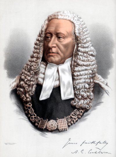 Sir Alexander James Edmund Cockburn, 12° Barone, Lord Chief Justice d