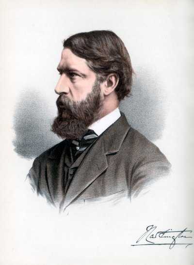 Spencer Compton Cavendish, Marchese di Hartington, statista liberale britannico da Petter and Galpin Cassell