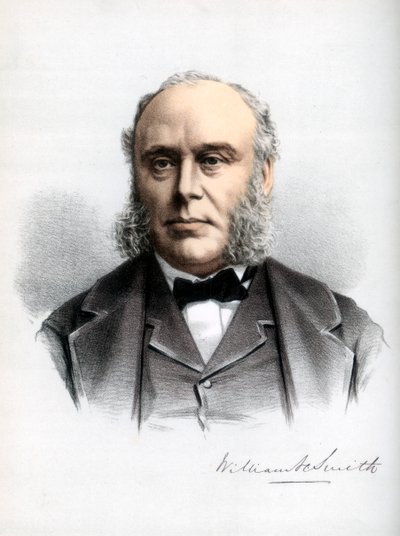 William Henry Smith, politico britannico, c1890 da Petter and Galpin Cassell