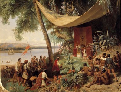 La prima messa in America (XV secolo) Messa a Cuba nel 1494 (secondo viaggio di Colombo a L