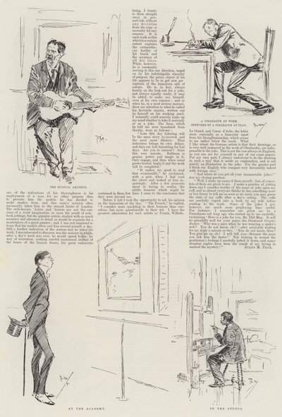 Un Artista Umoristico Inglese, Mr Phil May a Casa da Phil May