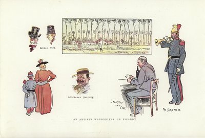 Le vagabondaggi di un artista, in Piccardia da Phil May