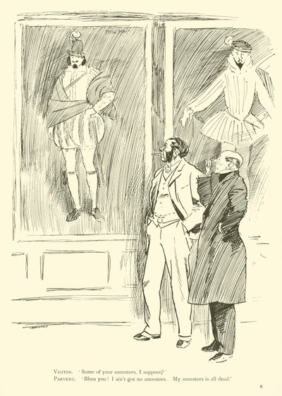 Cartone animato di Phil May, dagli anni 1890 da Phil May