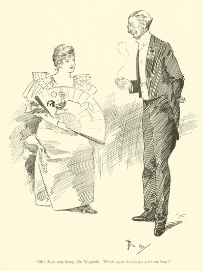 Cartone animato di Phil May, dagli anni 1890 da Phil May