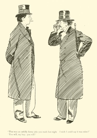 Cartone animato di Phil May, dagli anni 1890 da Phil May