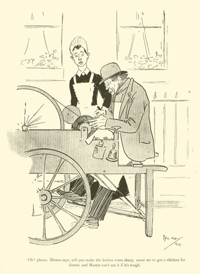 Cartone animato di Phil May, dagli anni 1890 da Phil May