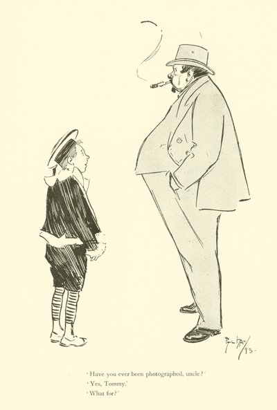 Cartone animato di Phil May, dagli anni 1890 da Phil May