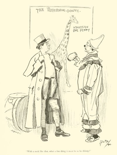 Cartone animato di Phil May, dagli anni 1890 da Phil May