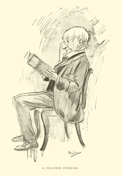 Cartone animato di Phil May, dagli anni 1890 da Phil May