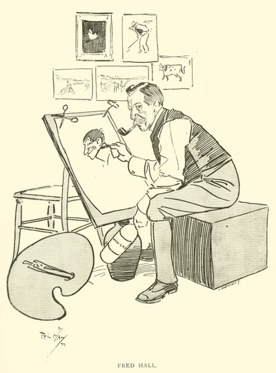 Cartone animato di Phil May, dagli anni 1890 da Phil May