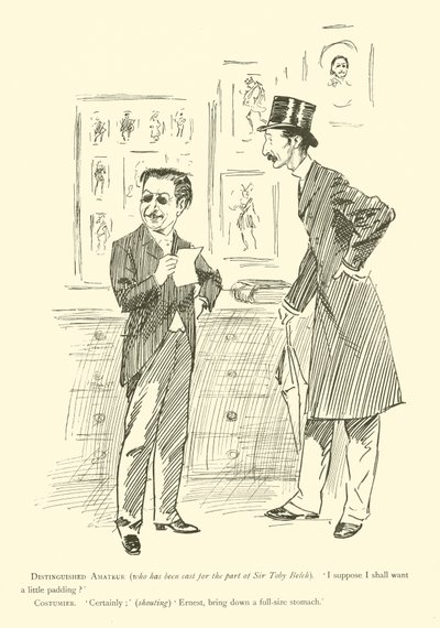 Cartone animato di Phil May, dagli anni 1890 da Phil May