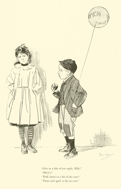 Cartone animato di Phil May, dagli anni 1890 da Phil May