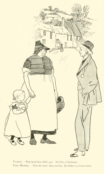 Cartone animato di Phil May, dagli anni 1890 da Phil May