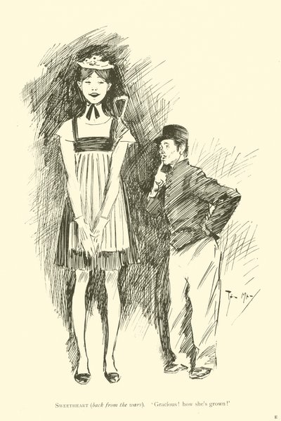 Cartone animato di Phil May, dagli anni 1890 da Phil May
