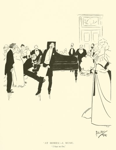 Cartone animato di Phil May, dagli anni 1890 da Phil May