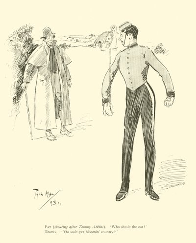 Cartone animato di Phil May, dagli anni 1890 da Phil May