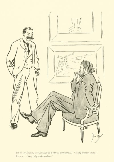 Cartone animato di Phil May, dagli anni 1890 da Phil May