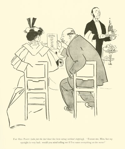 Cartone animato di Phil May, dagli anni 1890 da Phil May