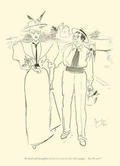 Cartone animato di Phil May, dagli anni 1890 da Phil May