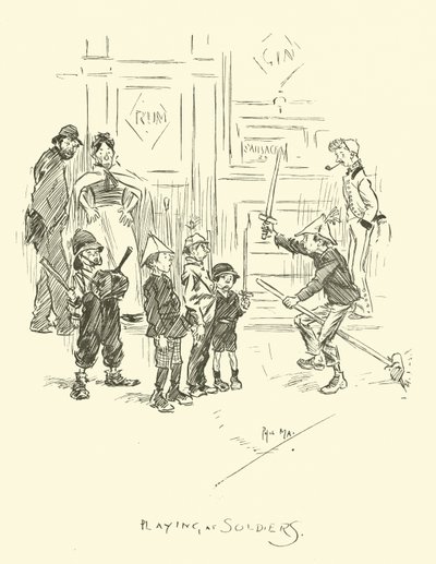 Illustrazione per Phil Mays Gutter-Snipes da Phil May