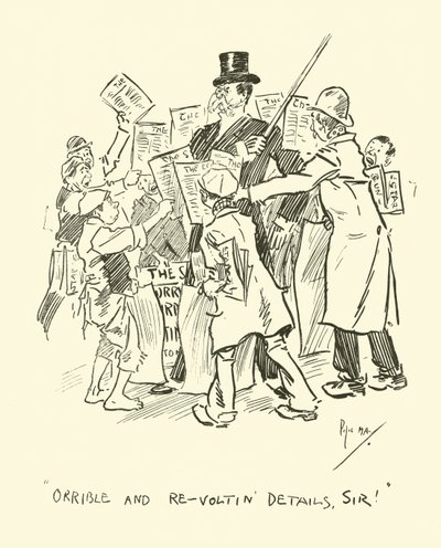 Illustrazione per Phil Mays Gutter-Snipes da Phil May