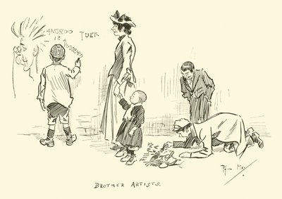 Illustrazione per Phil Mays Gutter-Snipes da Phil May